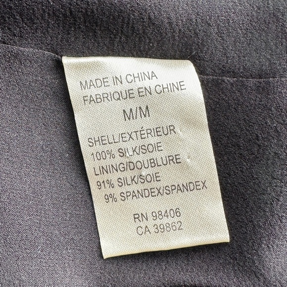 Theory - Black & Green Spotted Sleeveless Silk Sheath Dress Sz M - Picture 9 of 9